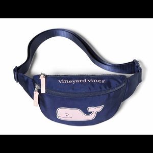 Vineyard Vines Pink Whale Fanny Pack